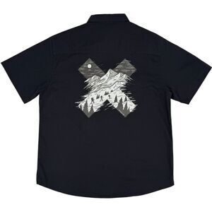 onX Backcountry Men's Winter Ridge Inkline Ridge Work Shirt Black Large